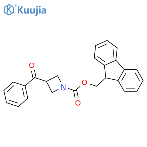 (9H-fluoren-9-yl)methyl 3-benzoylazetidine-1-carboxylate structure