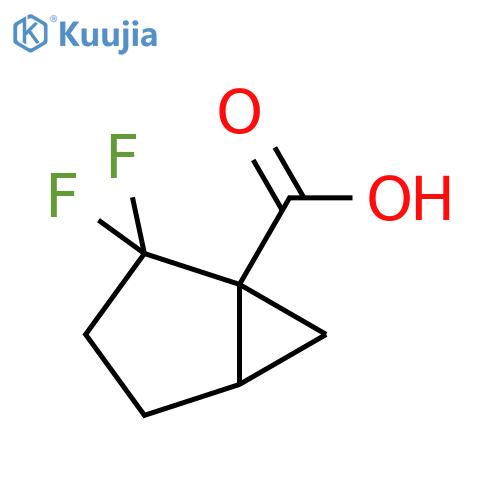 2,2-Difluorobicyclo[3.1.0]hexane-1-carboxylic acid structure