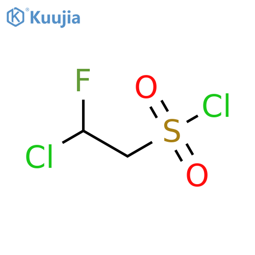 Ethanesulfonyl chloride, 2-chloro-2-fluoro- structure