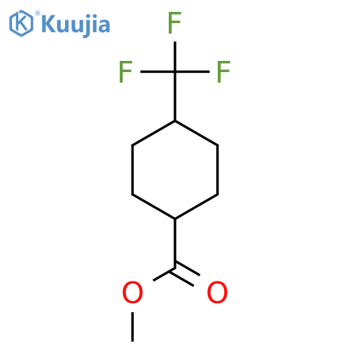 4-(Trifluoromethyl)cyclohexanecarboxylic acid methyl ester structure