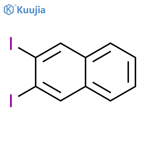 Naphthalene,2,3-diiodo- structure