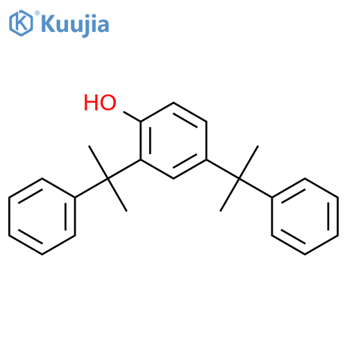 2,4-Bis(1-methyl-1-phenylethyl)phenol structure