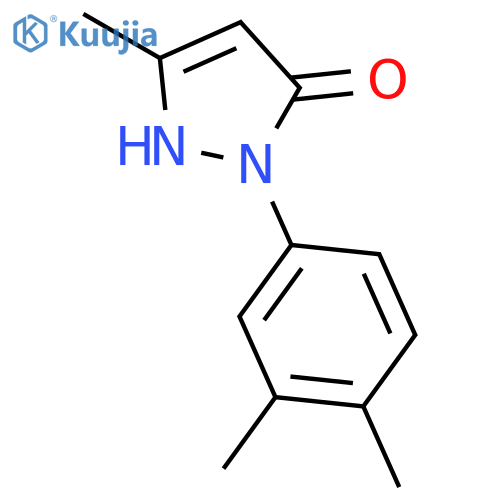 2-(3,4-Dimethylphenyl)-5-methyl-1H-pyrazol-3(2H)-one structure