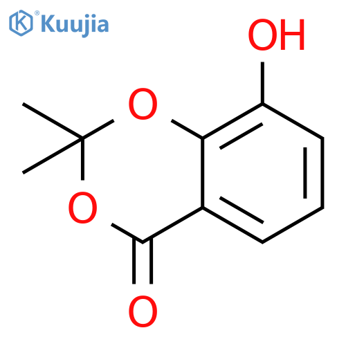 8-Hydroxy-2,2-dimethyl-4H-benzo[d][1,3]dioxin-4-one structure