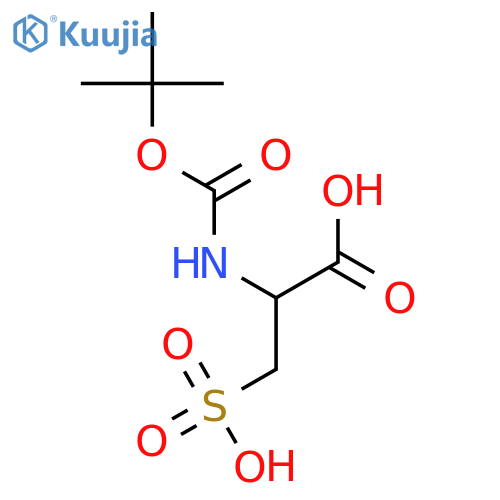 Boc-L-cysteic Acid structure