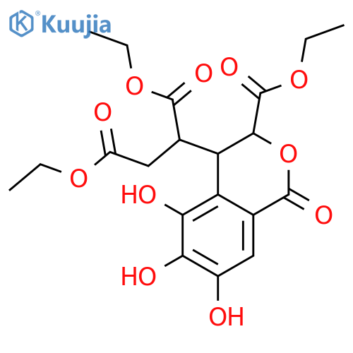 Chebulic acid; (+)-form, Tri-Et ester structure