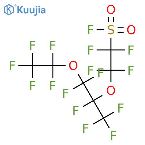 Perfluoro(4-methyl-3,6-dioxaoctane)sulfonyl Fuoride structure