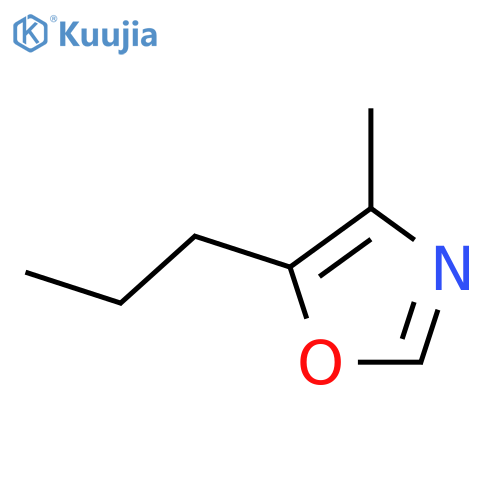 Oxazole,4-methyl-5-propyl- structure