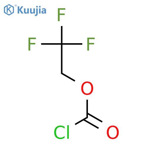 2,2,2-trifluoroethyl chloroformate structure