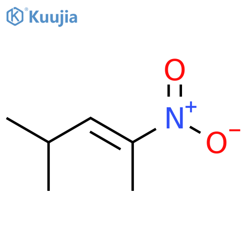 4-Methyl-2-nitro-2-pentene structure