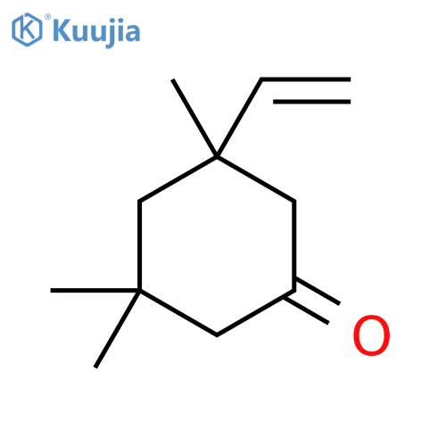 3,3,5-Trimethyl-5-vinylcyclohexanone structure