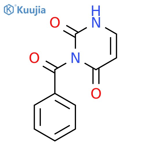 2,4(1H,3H)-Pyrimidinedione, 3-benzoyl- structure