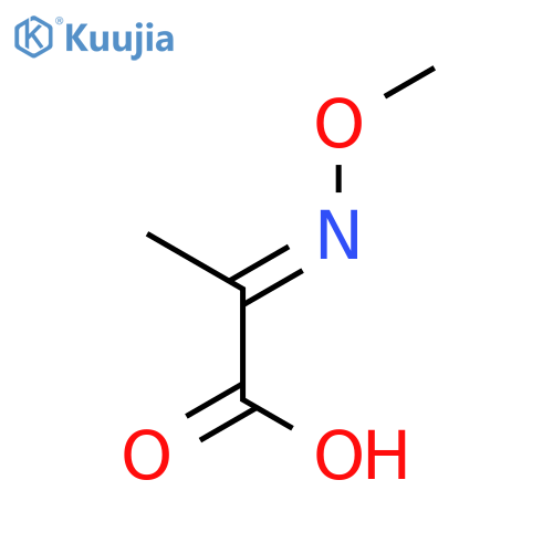 Propanoic acid, 2-(methoxyimino)- structure