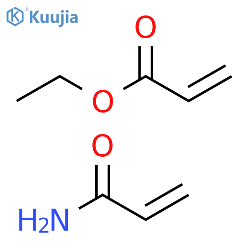 2-Propenoicacid,ethylester,polymerwith2-propenamide structure