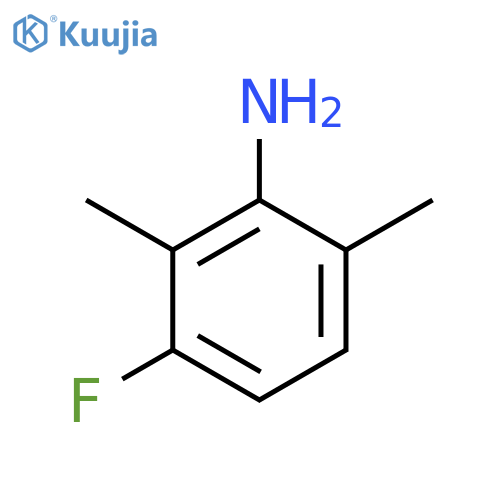 3-Fluoro-2,6-dimethylaniline structure