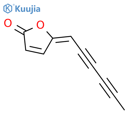 2(5H)-Furanone,5-(2,4-hexadiyn-1-ylidene)- structure