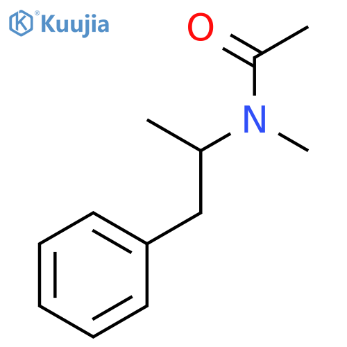 N-Acetylmethamphetamine structure