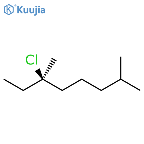 Octane, 6-chloro-2,6-dimethyl-, (R)- structure