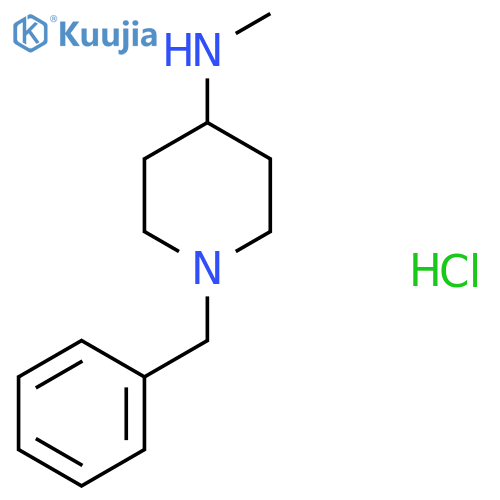 4-(Methylamino)-1-benzylpiperidine monohydrochoride structure