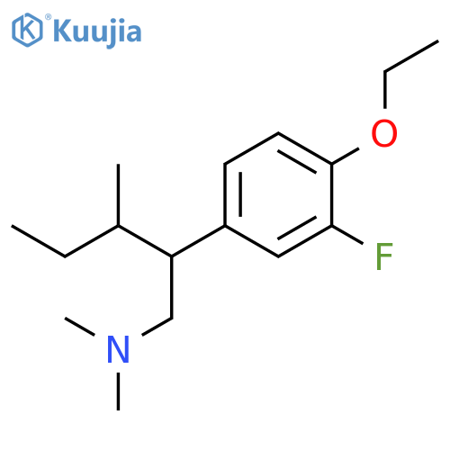 Benzeneethanamine,4-ethoxy-3-fluoro-N,N-dimethyl-b-(1-methylpropyl)- structure