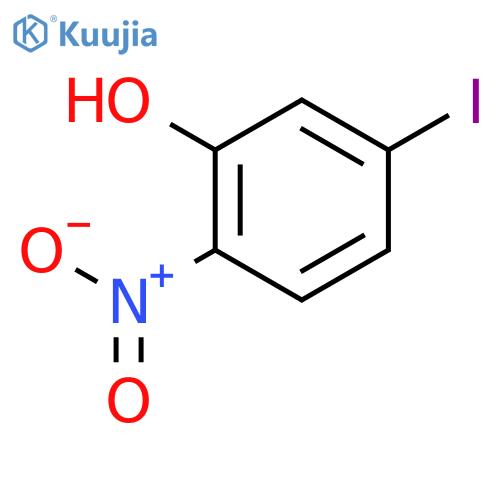 5-Iodo-2-nitrophenol structure