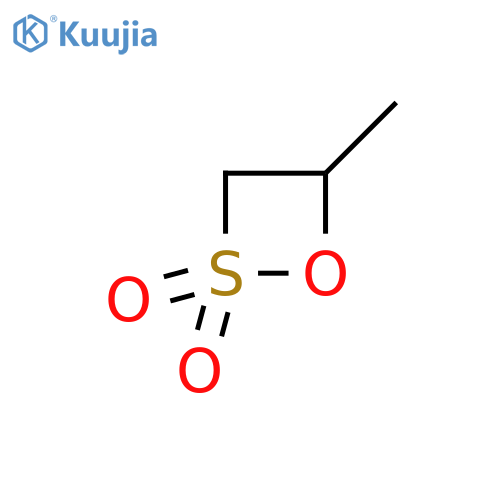 1,2-Oxathietane,4-methyl-, 2,2-dioxide structure