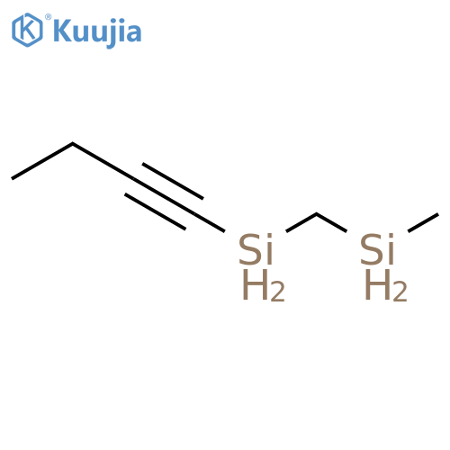 Silane,1-butyn-1-yl[(methylsilyl)methyl]- structure