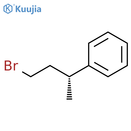 Benzene, (3-bromo-1-methylpropyl)-, (R)- structure