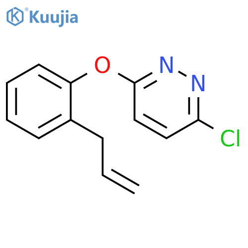 3-chloro-6-[2-(2-propen-1-yl)phenoxy]-Pyridazine structure