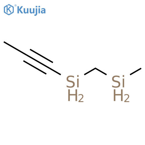 Silane,methyl[(1-propyn-1-ylsilyl)methyl]- structure