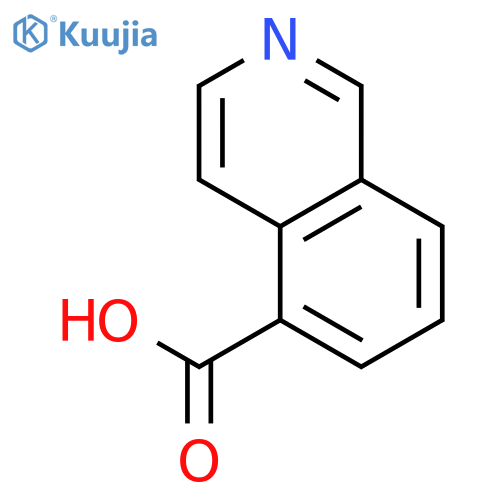 Isoquinoline-5-carboxylic acid structure
