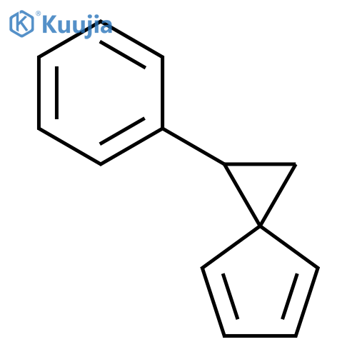 Spiro[2.4]hepta-4,6-diene, 1-phenyl-, (1R)- structure