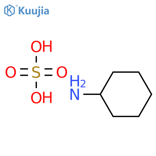 Cyclohexylamine, sulfate structure