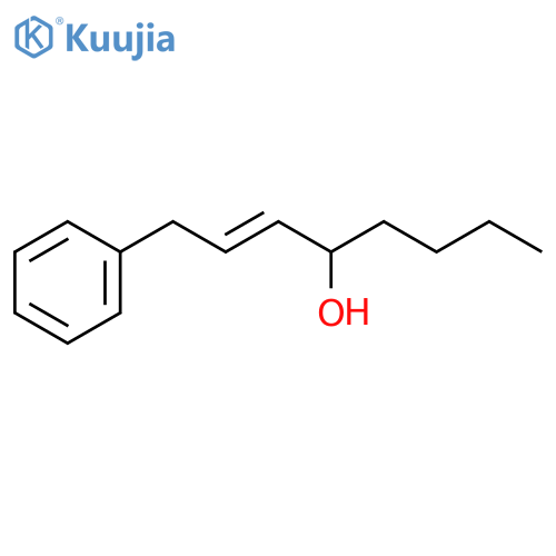 1-Phenyloct-2-en-4-ol structure