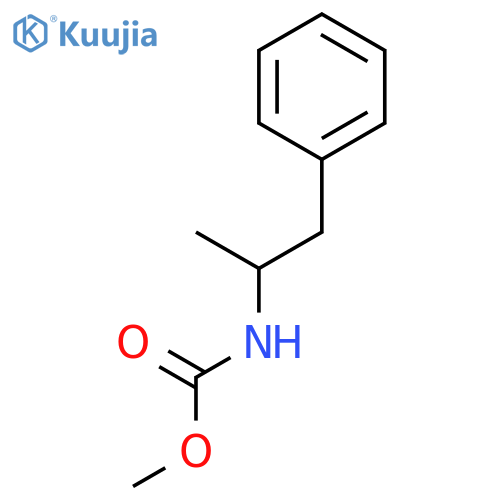 methyl N-(1-phenylpropan-2-yl)carbamate structure