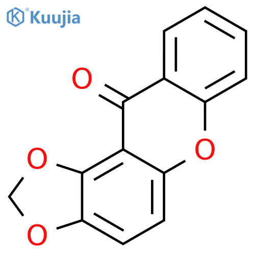 11H-1,3-Dioxolo[4,5-a]xanthen-11-one structure
