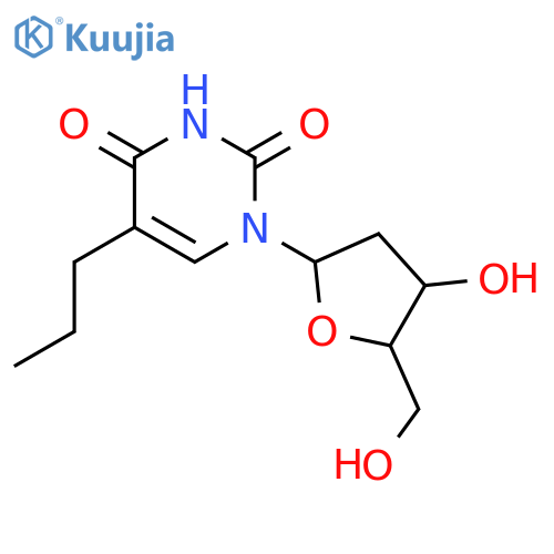 Uridine,2'-deoxy-5-propyl- structure