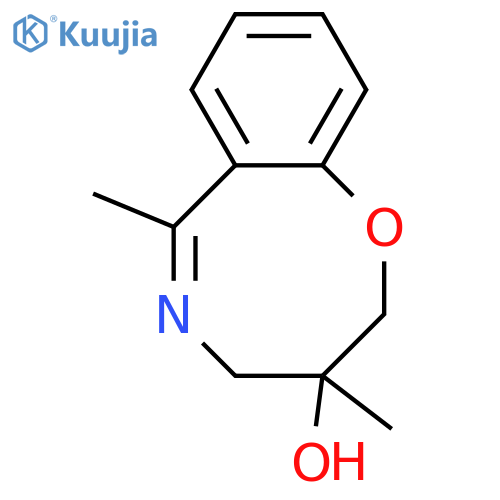2H-1,5-Benzoxazocin-3-ol,3,4-dihydro-3,6-dimethyl- structure