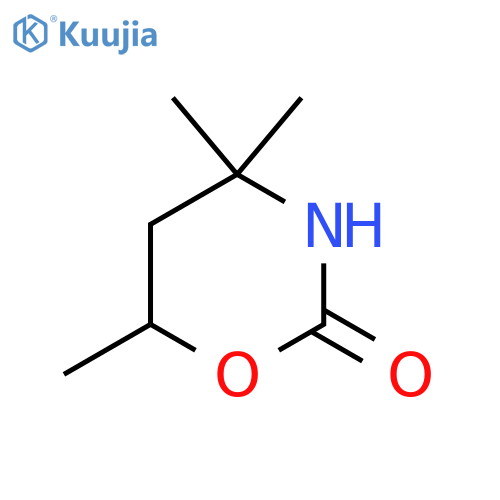 2H-1,3-Oxazin-2-one,tetrahydro-4,4,6-trimethyl- structure