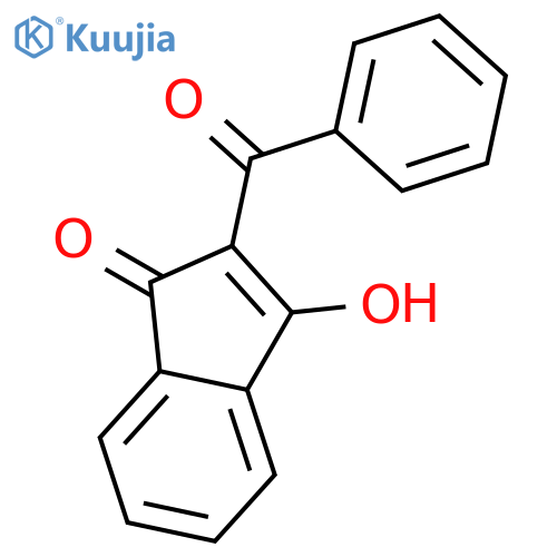 1H-Inden-1-one,2-benzoyl-3-hydroxy- structure