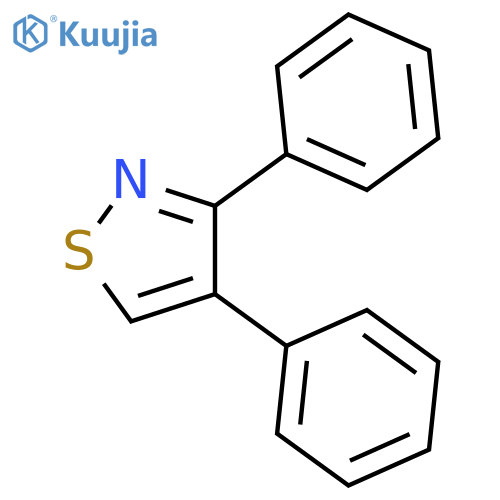 Isothiazole, 3,4-diphenyl- structure