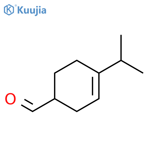 3-Cyclohexene-1-carboxaldehyde, 4-(1-methylethyl)- structure