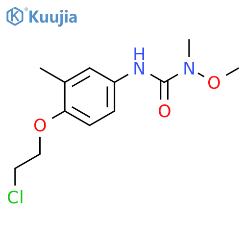 Urea, N'-[4-(2-chloroethoxy)-3-methylphenyl]-N-methoxy-N-methyl- structure