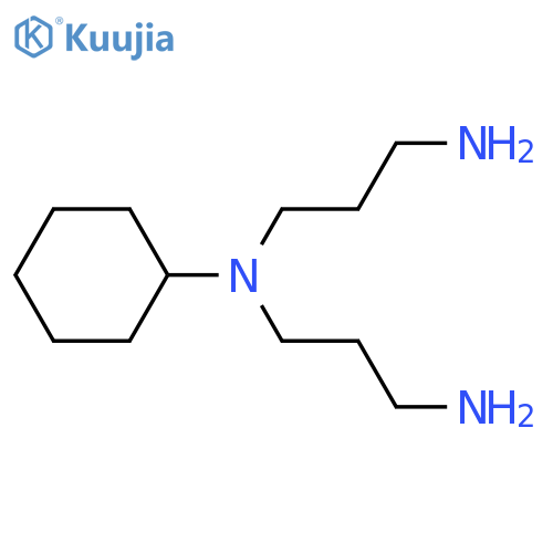 1,3-Propanediamine,N1-(3-aminopropyl)-N1-cyclohexyl- structure