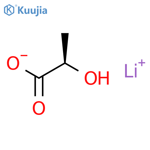 D(+)-Lactic acid lithium salt structure