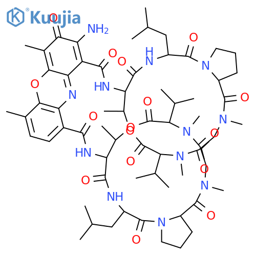 Actinomycin Au5(8CI,9CI) structure