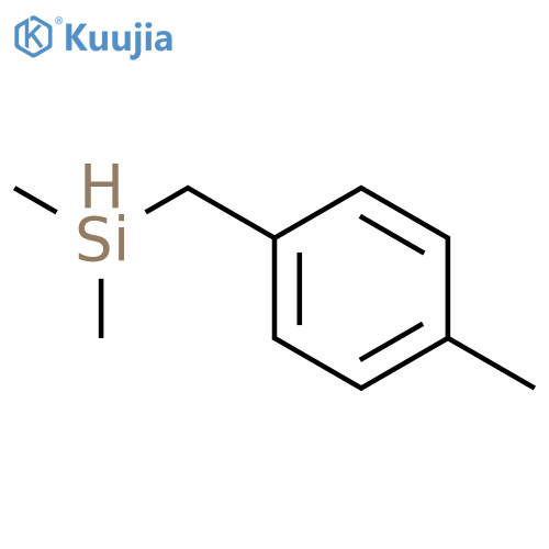 Silane, dimethyl[(4-methylphenyl)methyl]- structure
