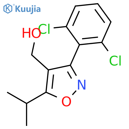 (3-(2,6-Dichlorophenyl)-5-isopropylisoxazol-4-yl)methanol structure