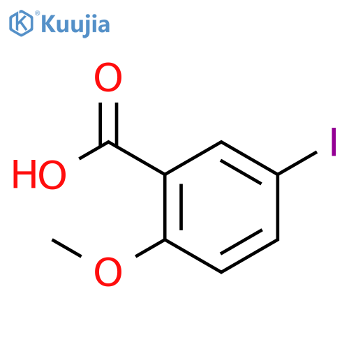 5-Iodo-2-methoxybenzoic acid structure