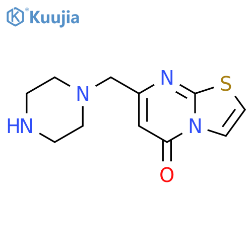 7-Piperazin-1-Ylmethyl-Thiazolo3,2-APyrimidin-5-One structure